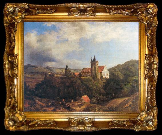 framed  unknow artist Landsberg Castle, ta009-2